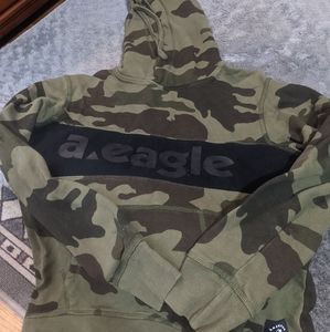 American Eagle Boys Camo Hoodie